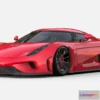 1521840 - PBR Game 3D Models - 3D Model Koenigsegg Regera 3D Max