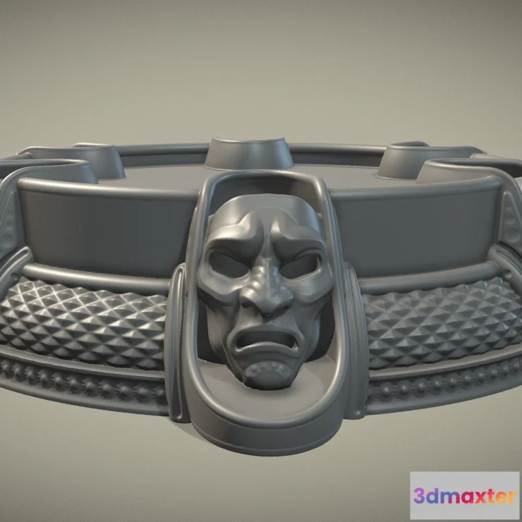 1521878 - PBR Game 3D Models - 3D Printing Base 3D Max