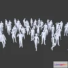 1521912 - PBR Game 3D Models - 50 Low Poly People Collection Pack 4 3D Max