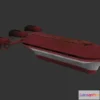 1521942 - PBR Game 3D Models - Aa 9 Coruscant Freighter 3D Max