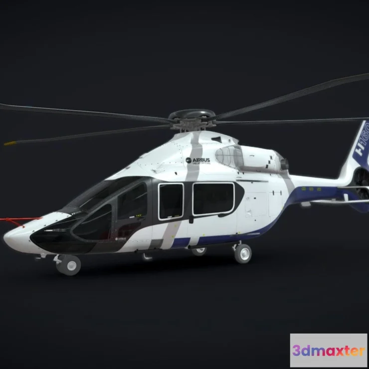 1521996 - PBR Game 3D Models - Airbus Helicopters H160 3D Max
