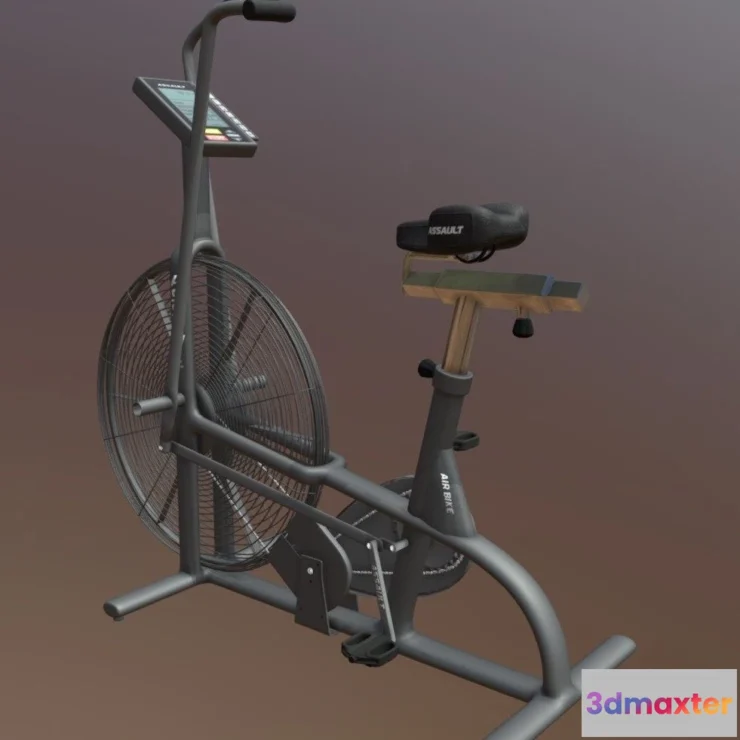 1522000 - PBR Game 3D Models - Airdyne Assault Bike 3D Max