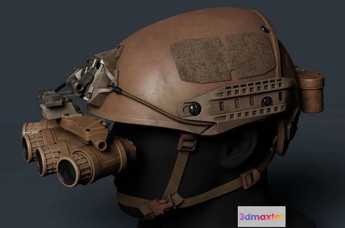 1522002 - PBR Game 3D Models - Airframe and GPNVG-18 night vision device 3D Max
