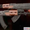 1522012 - PBR Game 3D Models - AKMS Rilfe 3D Max