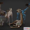 1522024 - PBR Game 3D Models - Alien Antelope 3D Max