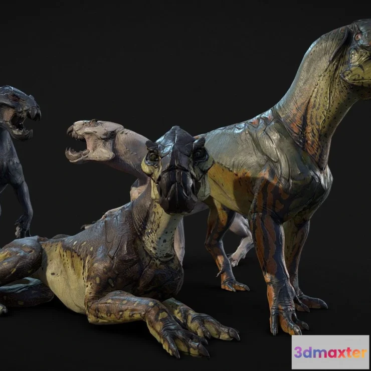 1522028 - PBR Game 3D Models - Alien Cat 3D Max