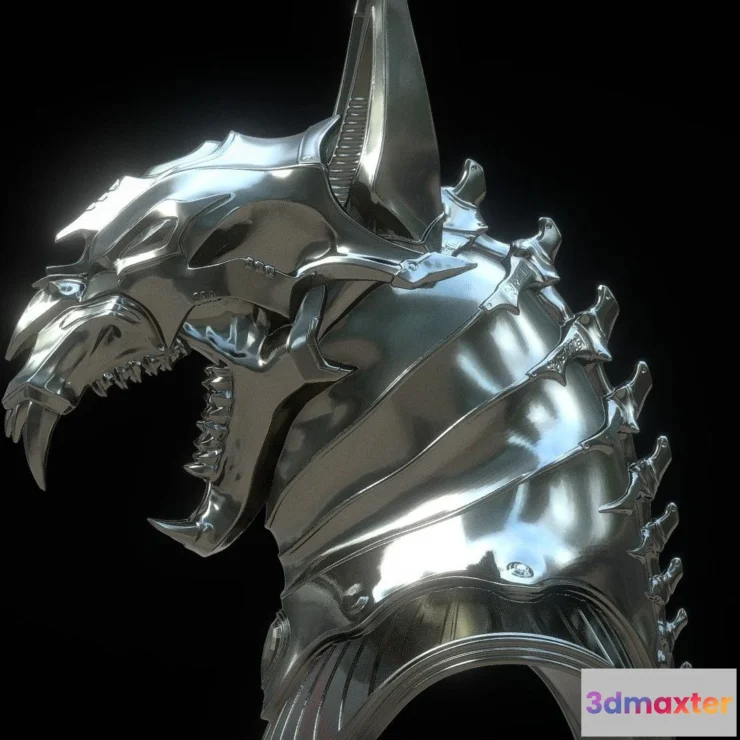 1522164 - PBR Game 3D Models - Anubis Helmet 3D Printing 3D Max