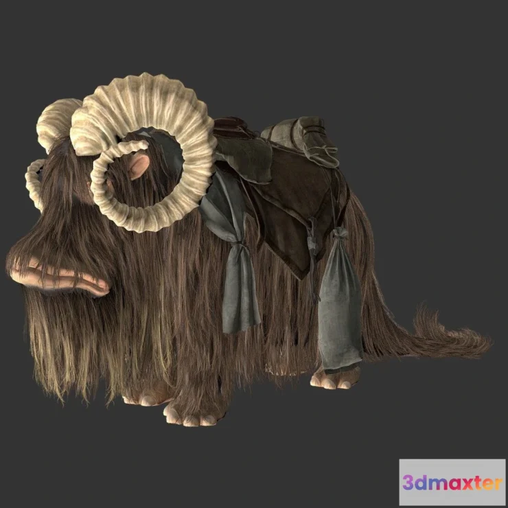 1522254 - PBR Game 3D Models - Bantha 3D Max