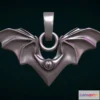 1522278 - PBR Game 3D Models - Bat Wings Pendant 3D Max