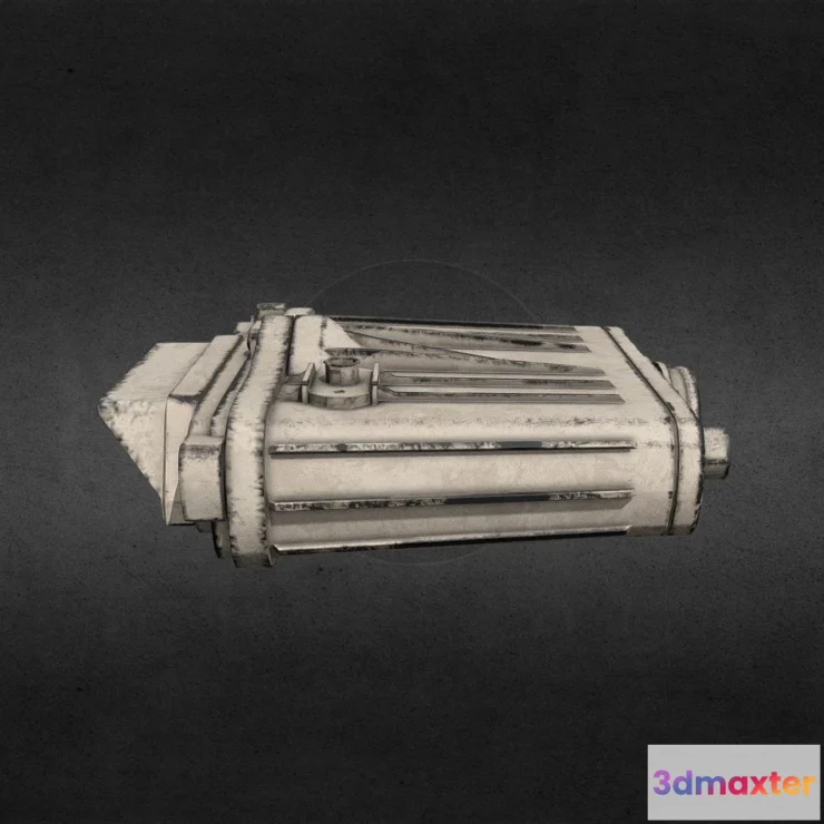 1522308 - PBR Game 3D Models - Binocular Star Wars 3D Max