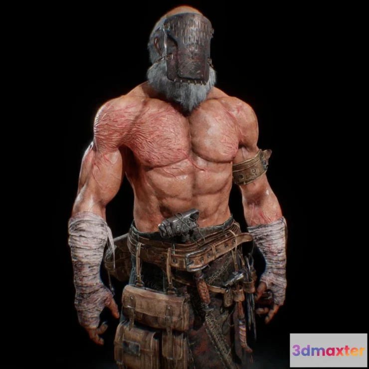 1522336 - PBR Game 3D Models - Blacksmith Medieval Back And Forth 3D Max