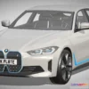 1522356 - PBR Game 3D Models - Bmw I4 3D Max