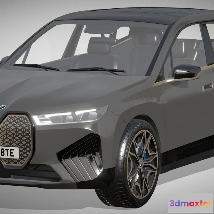 1522360 - PBR Game 3D Models - Bmw Ix M60 3D Max