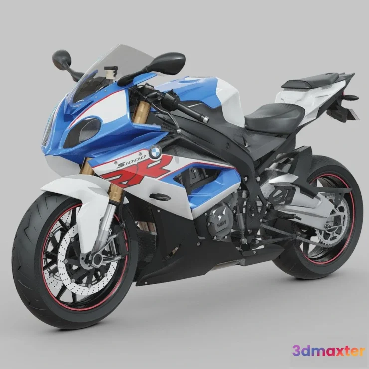 1522374 - PBR Game 3D Models - Bmw S1000rr 3D Max
