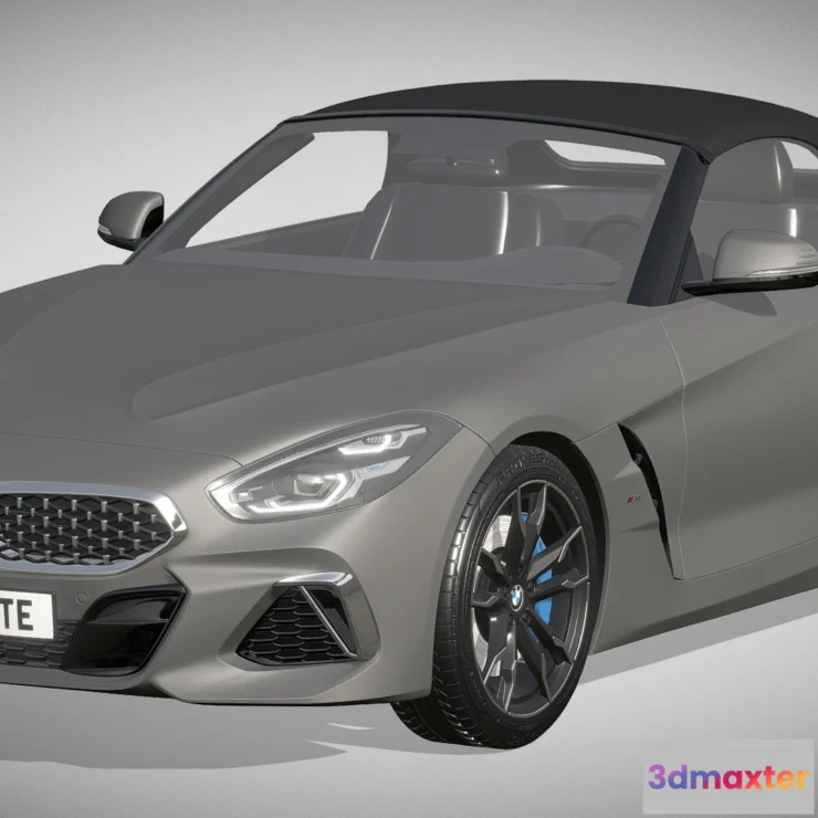 1522378 - PBR Game 3D Models - BMW Z4 M40i 3D Max