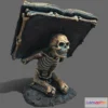 1522394 - PBR Game 3D Models - Book Skeleton 3D Max