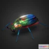 1522428 - PBR Game 3D Models - Bug Indian Jewel Beetle 3D Max