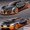 1522436 - PBR Game 3D Models - Bugatti Veyron Super Sport 2012 3D Max