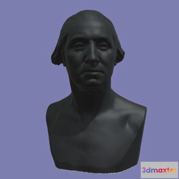 1522452 - PBR Game 3D Models - Bust Of George Washington Vcu 3D 6938 3D Max
