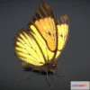 1522460 - PBR Game 3D Models - Butterfly Rigged Animated PBR 3D Max