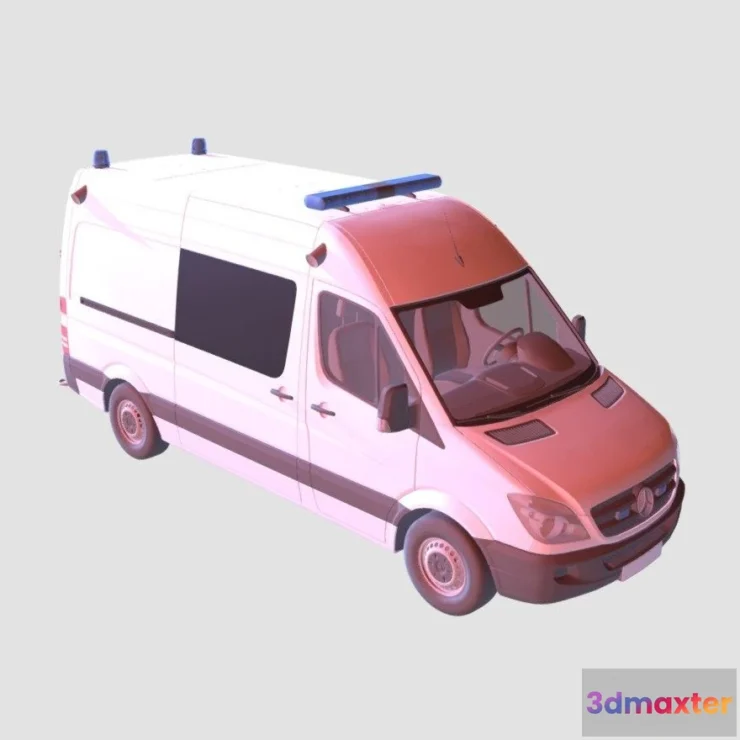 1522478 - PBR Game 3D Models - Car 3D Max