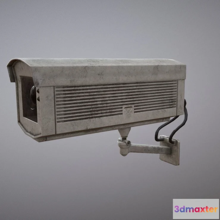 1522520 - PBR Game 3D Models - Cctv Camera 3D Max