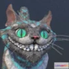 1522544 - PBR Game 3D Models - Cheshire Cat V01 My Zbrush Model 3D Max