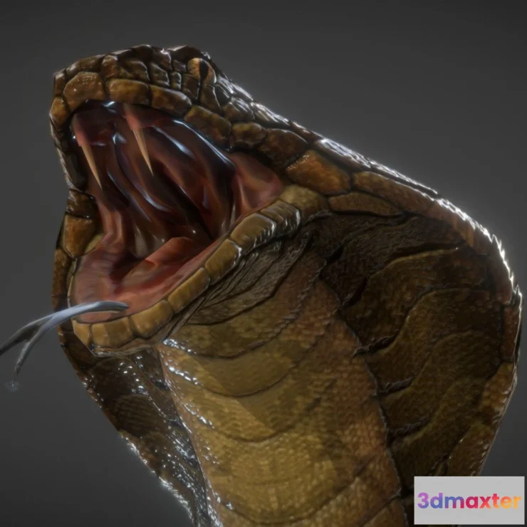 1522558 - PBR Game 3D Models - China Boss Cobra Gunpie Adventure 3D Max