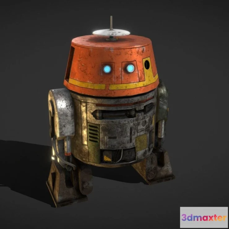 1522566 - PBR Game 3D Models - Chopper C1 10P 3D Max