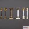 1522574 - PBR Game 3D Models - Classic Pillars Pack 3D Max