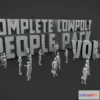1522604 - PBR Game 3D Models - Complete Lowpoly People Pack Vol2 3D Max