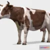 1522632 - PBR Game 3D Models - Cow Animations 3D Max