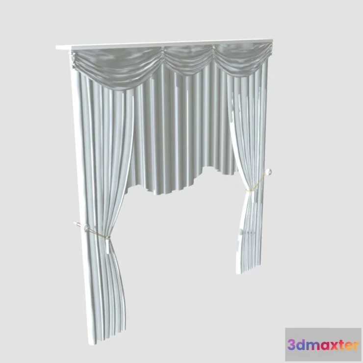 1522658 - PBR Game 3D Models - Curtain 3D Max
