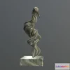 1522746 - PBR Game 3D Models - Abstract Animal Statue (Doekstandbeeld) 3D Max