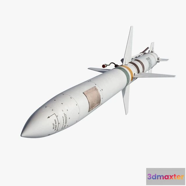 1522760 - PBR Game 3D Models - AGM-45 Shrike 3D Max