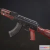 1522762 - PBR Game 3D Models - AKM - Kalashnikov Automatic Rifle Modernised 3D Max