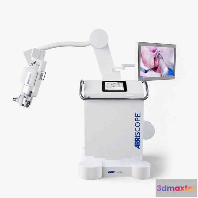 1522782 - PBR Game 3D Models - ARRI SuricalMircoscope Pose 3D Max