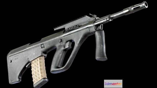 1522786 - PBR Game 3D Models - Austeyr Steyr AUG A3 3D Max