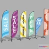 1522790 - PBR Game 3D Models - Banner Commercial Flags 3D Max