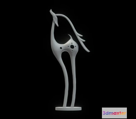 1522860 - PBR Game 3D Models - Deer (Gazelle) 3D Printable 3D Max
