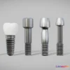 1522864 - PBR Game 3D Models - Dental Implant Pack   6 In 1 3D Max