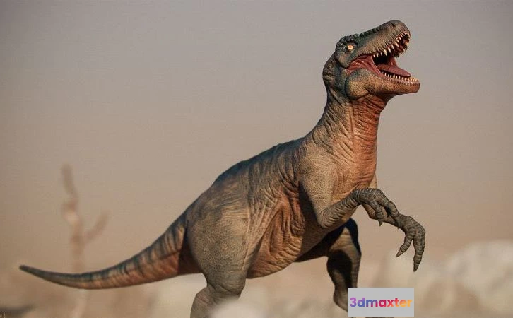 1522876 - PBR Game 3D Models - Dinosaur Low-poly 3D Max