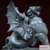 1522892 - PBR Game 3D Models - Dragon Ailé   3 LOD 3D Max