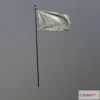 1522984 - PBR Game 3D Models - Flag 3D Max