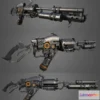 1522986 - PBR Game 3D Models - Flame Thrower gun 3D Max