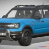 1522994 - PBR Game 3D Models - Ford Bronco Sport 2025 3D Max