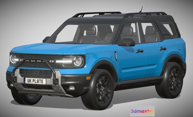 1522994 - PBR Game 3D Models - Ford Bronco Sport 2025 3D Max