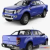 1523000 - PBR Game 3D Models - Ford Ranger 2011 3D Max