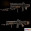 1523020 - PBR Game 3D Models - Gatling Shotgun 3D Max