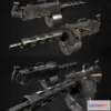 1523038 - PBR Game 3D Models - Heavy Machinegun 3D Max